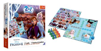 FROZEN II - Člověče, nezlob se + Hadi a žebříky , nové - 2