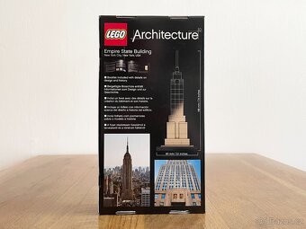 nové Lego Architecture 21002 Empire State Building - 2
