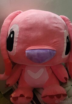 Ruzovy plysak loli&stitch XXL - 2