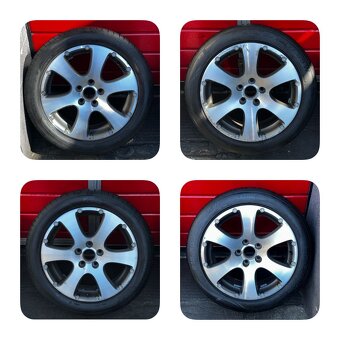 Original ALU kola VW Funplay 6 17" 6,5J ET42 + 215/50/R17 - 2