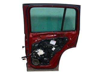 Pravé zadní dveře vínová metalíza LA3T VW Tiguan 5N 2010 - 2