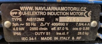Elektromotor 4kW - 2
