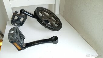 Kliky , jedno převodník , na dětské kolo, bmx - 2
