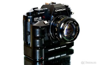 Chinon CP-5 + Chinon 1,4/50 + motor. pohon TOP STAV - 2