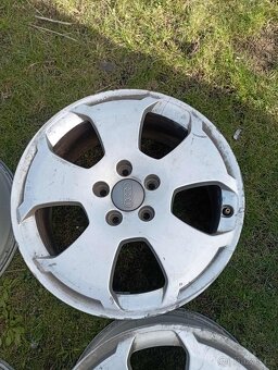 ALU 5x112 R17 originál audi vhodné na zimní sadu - 2