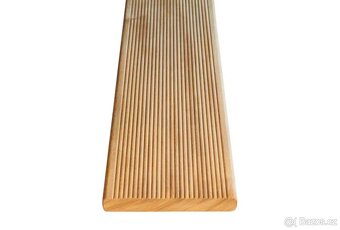 Garapa terasová prkna, nízká cena, hladké/ drážkované - 2