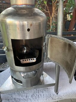 Nerezová kamna - 2