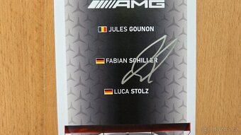 24H SPA 2025 Mercedes AMG GT Get Speed 17 autogramkarta - 2