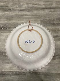 XXXL - Krásný velký glazovaný keramický talíř - SLEVA - 2