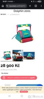 Bazénový vysavač  Dolphine 2001 - 2