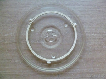 Skleněný talíř do mikrovlnky nový - 2