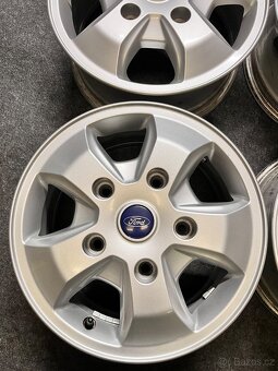 Transit Ford originál alu disky - TOP STAV   - senzory - 2