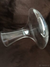 skleněná karafa na víno - 2