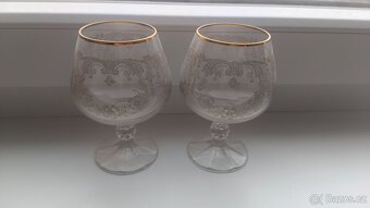 Retro skleničky na víno - 2