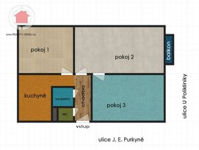 Prodej bytu 3+1 s garáží ve Veselí nad Moravou, 71 m2 - 2
