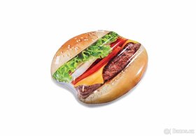 Nafukovací lehátko - hamburger - 2