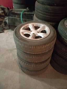 4x Litá kola a letní pneu - 2