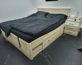 manzelska postel+příslušenství - 2