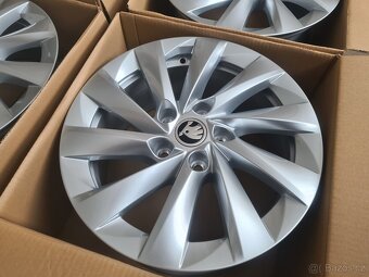 NOVÉ Alu SAGITTA 7Jx16" ET 43 Octavia, Superb ORIG - 2