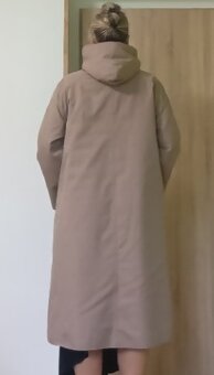 DLOUHÝ TEPLÝ DÁMSKÝ KABÁT - 2