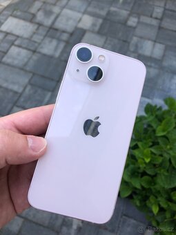 iPhone 13 Mini 128Gb v hezkém stavu, růžový...TOP - 2