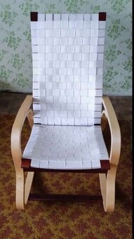 S DOVOZEM 2x houpací křeslo. Samostatně nebo obě dohromady. - 2