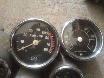 Škoda 105L 120L 120LS 120GLS chrom budíky - 2