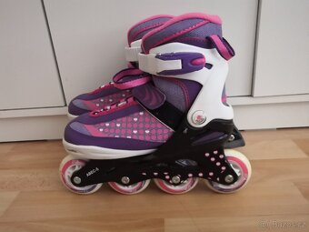 Dětské rostoucí inline brusle vel. 29-33 - 2