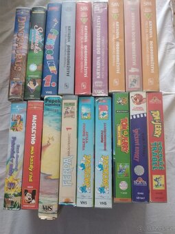Originální kazety VHS - 2