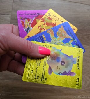 Sada NOVÝCH kartiček Pokémon - NEORIG. - 2