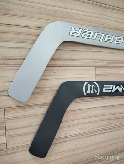 2x kompozitová Hokejka 21" opačný gard - 2