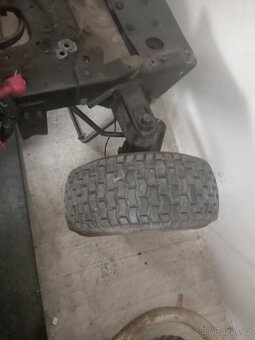 Kola, kapota, náprava na zahradní traktor - 2