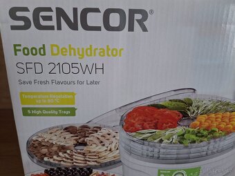 Sušička ovoce Sencor SFD 2105WH bílá - 2