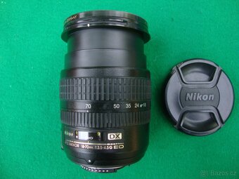 Objektiv NIKON NIKKOR DX AF-S 18-70 mm f3,5-4,5 G ED pěkný - 2