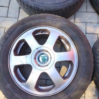 Originál alu kola Škoda Octavia 1 5x100 195/65/15 - 2