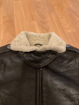 Kožená damská bunda Burbery - 2