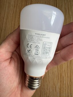 Chytrá žárovka Yeelight LED Smart Bulb 1S, E27, 8,5W Dimmabl - 2