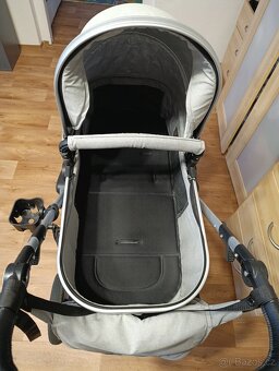 Kočárek Kiduku, šedý, trojkombinace - 2