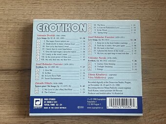 CD – Erotikon (Dvořák/Foerster/Fibich/Novák) - 2