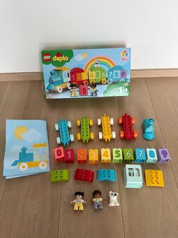 LEGO duplo 10954 Vláček s čísly – Učíme se počítat - 2