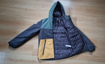 CHLAPECKÁ ZIMNÍ BUNDA super stav - v. 164 - 2