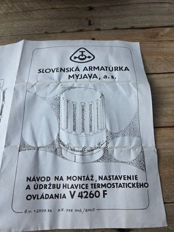 TERMOSTATICKÉ HLAVICE na radiátory - 2