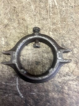 Unašecí srdce 80 mm s přírubou - 2