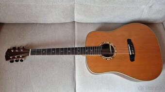 Celomasivní elektroakustická kytara Dowina - 2