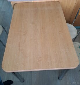 Bytelný stůl, 4 židle - 2