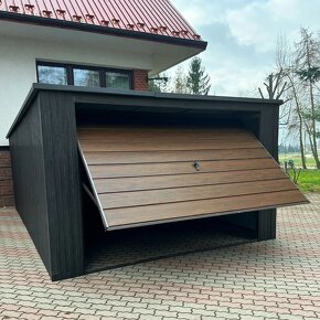Plechová garáž 3,5 x 6 m - 2