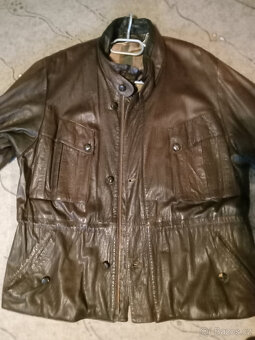 Kožená bunda pánská zn. Seidel (cca L-XL) - 2