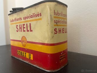 Plechovka od oleje Shell - 2