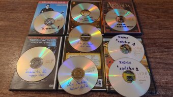 8x DVD film Terminátor, Rychlé a zběsile, Pan prstenů - 2
