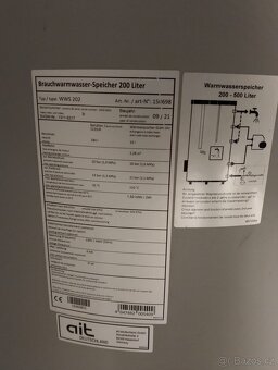 Prodám zásobník TUV - Alpha InnoTec WWS 202 - 2